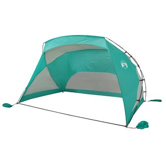 Strandtent 274x178x170/148 cm 185T polyester zeegroen 4