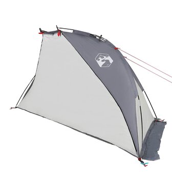 Strandtent 268x223x125 cm 185T polyester grijs 5