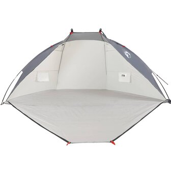 Strandtent 268x223x125 cm 185T polyester grijs 7