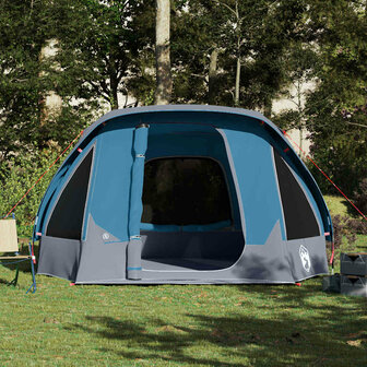 Gezinstent 6-persoons waterdicht blauw 5