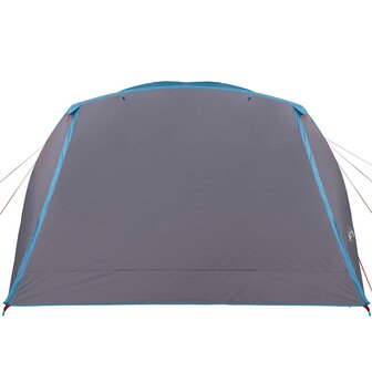 Gezinstent met luifel 6-persoons waterdicht blauw 7