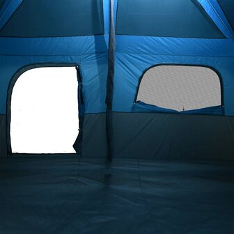 Gezinstent 10-persoons waterdicht blauw 9