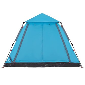 Koepeltent 5-persoons snelontgrendeling blauw 6