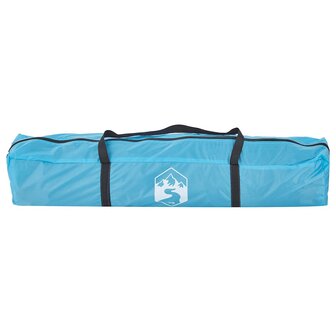 Koepeltent 3-persoons snelontgrendeling blauw 9