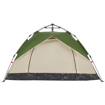 Koepeltent 2-persoons snelontgrendeling groen 8