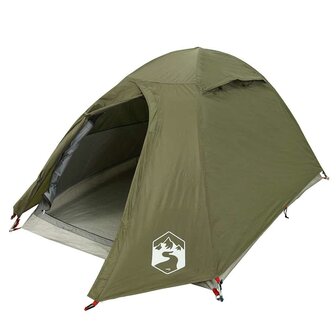 Koepeltent 2-persoons waterdicht olijfgroen 4
