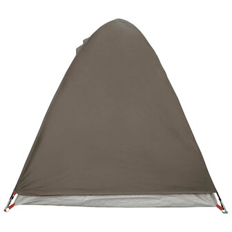 Koepeltent 2-persoons waterdicht bruin 9
