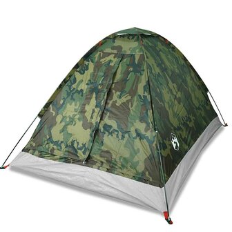 Koepeltent 2-persoons waterdicht camouflage 2