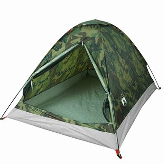 Koepeltent 2-persoons waterdicht camouflage 4