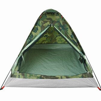 Koepeltent 2-persoons waterdicht camouflage 6