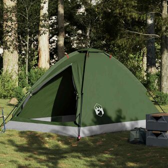 Koepeltent 4-persoons waterdicht olijfgroen 1