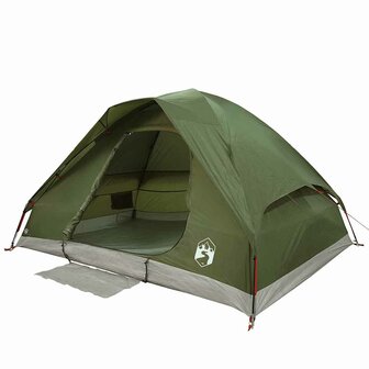Koepeltent 2-persoons waterdicht olijfgroen 4
