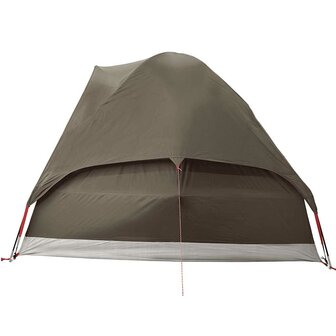 Koepeltent 2-persoons waterdicht bruin 9