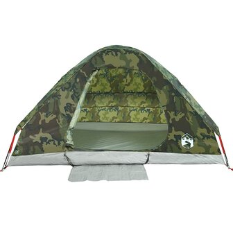 Koepeltent 2-persoons waterdicht camouflage 7