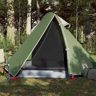 Koepeltent 2-persoons waterdicht groen 1