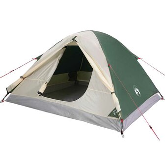 Koepeltent 3-persoons waterdicht groen 4