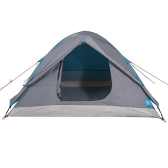 Koepeltent 3-persoons waterdicht blauw 8