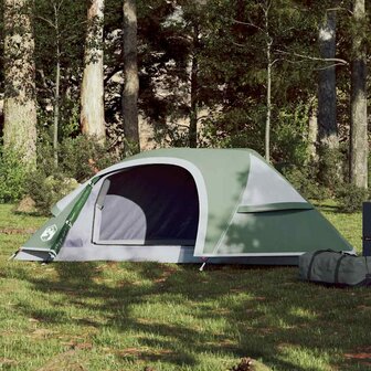 Koepeltent 1-persoons waterdicht groen 1