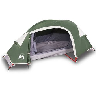 Koepeltent 1-persoons waterdicht groen 2