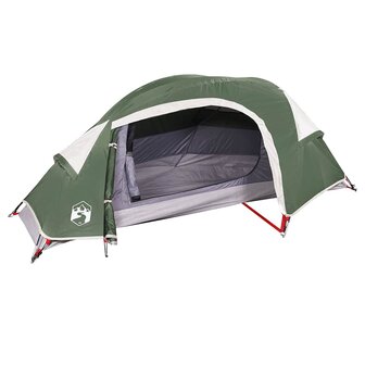 Koepeltent 1-persoons waterdicht groen 4