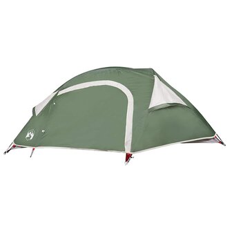 Koepeltent 1-persoons waterdicht groen 7