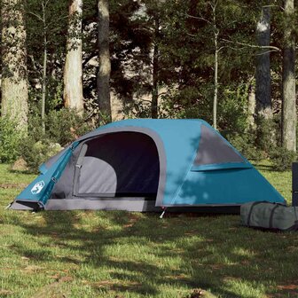 Koepeltent 1-persoons waterdicht blauw 1