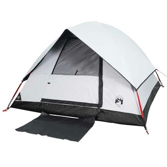 Koepeltent 2-persoons waterdicht verduisterend stof wit 4