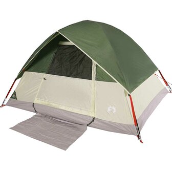 Koepeltent 3-persoons waterdicht groen 4