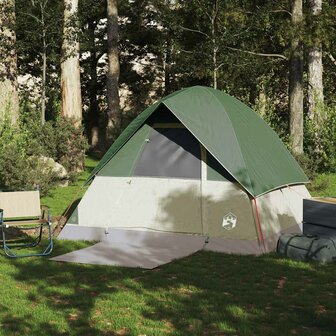 Koepeltent 4-persoons waterdicht groen 4
