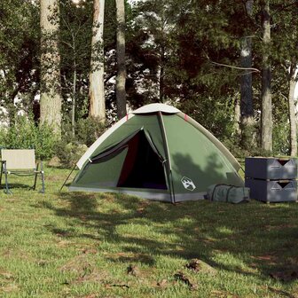 Koepeltent 2-persoons waterdicht groen 4