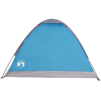 Koepeltent 2-persoons waterdicht blauw 9