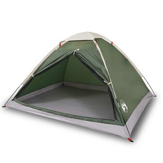 Koepeltent 4-persoons waterdicht groen 2