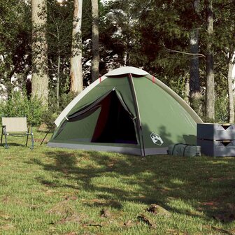 Koepeltent 4-persoons waterdicht groen 4
