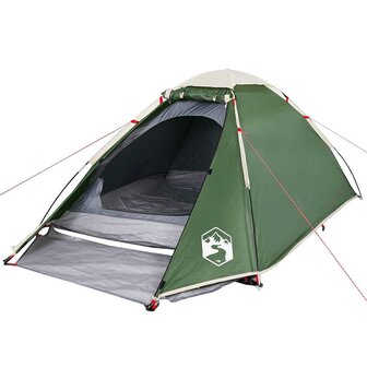 Koepeltent 2-persoons waterdicht groen 4