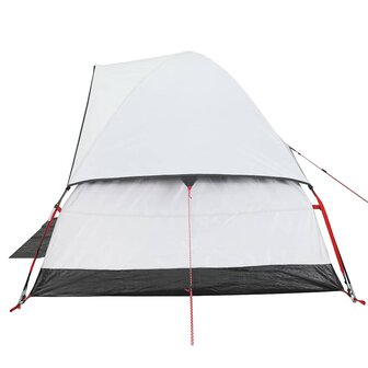 Koepeltent 2-persoons waterdicht verduisterend stof wit 9