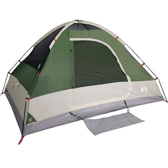 Koepeltent 4-persoons waterdicht groen 8