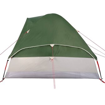 Koepeltent 4-persoons waterdicht groen 9