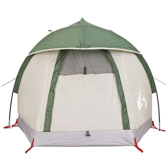 Koepeltent 1-persoons waterdicht groen 6