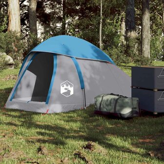 Koepeltent 1-persoons waterdicht blauw 1
