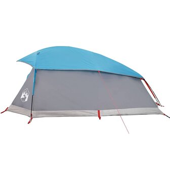 Koepeltent 1-persoons waterdicht blauw 8