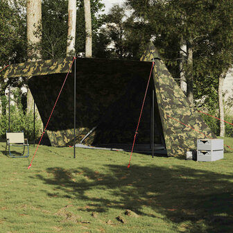 Tipitent 6-persoons camouflage waterdicht 1