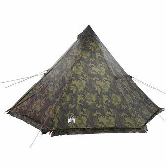 Tipitent 6-persoons camouflage waterdicht 8