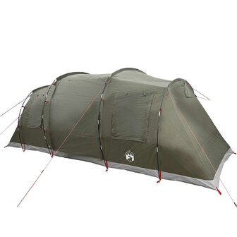 Tunneltent 4-persoons waterdicht olijfgroen 5