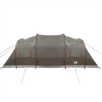 Tunneltent 4-persoons waterdicht bruin 7