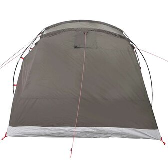 Tunneltent 4-persoons waterdicht bruin 9