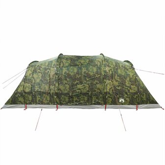 Tunneltent 4-persoons waterdicht camouflage 7