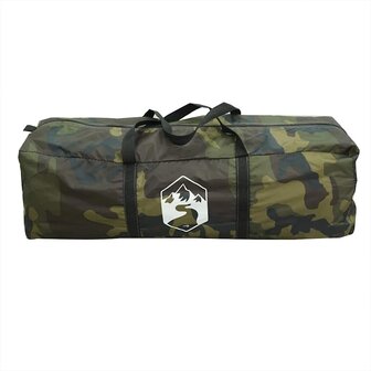 Tunneltent 4-persoons waterdicht camouflage 8