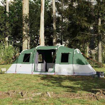 Tunneltent 6-persoons waterdicht groen 4