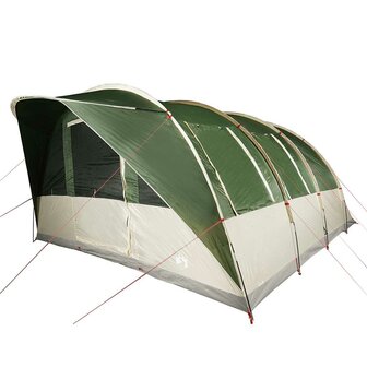 Tunneltent 5-persoons waterdicht groen 5