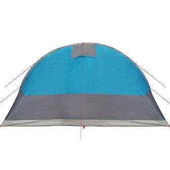 Tunneltent 5-persoons waterdicht blauw 9